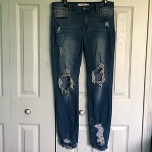 Distressed Skinny Jeans